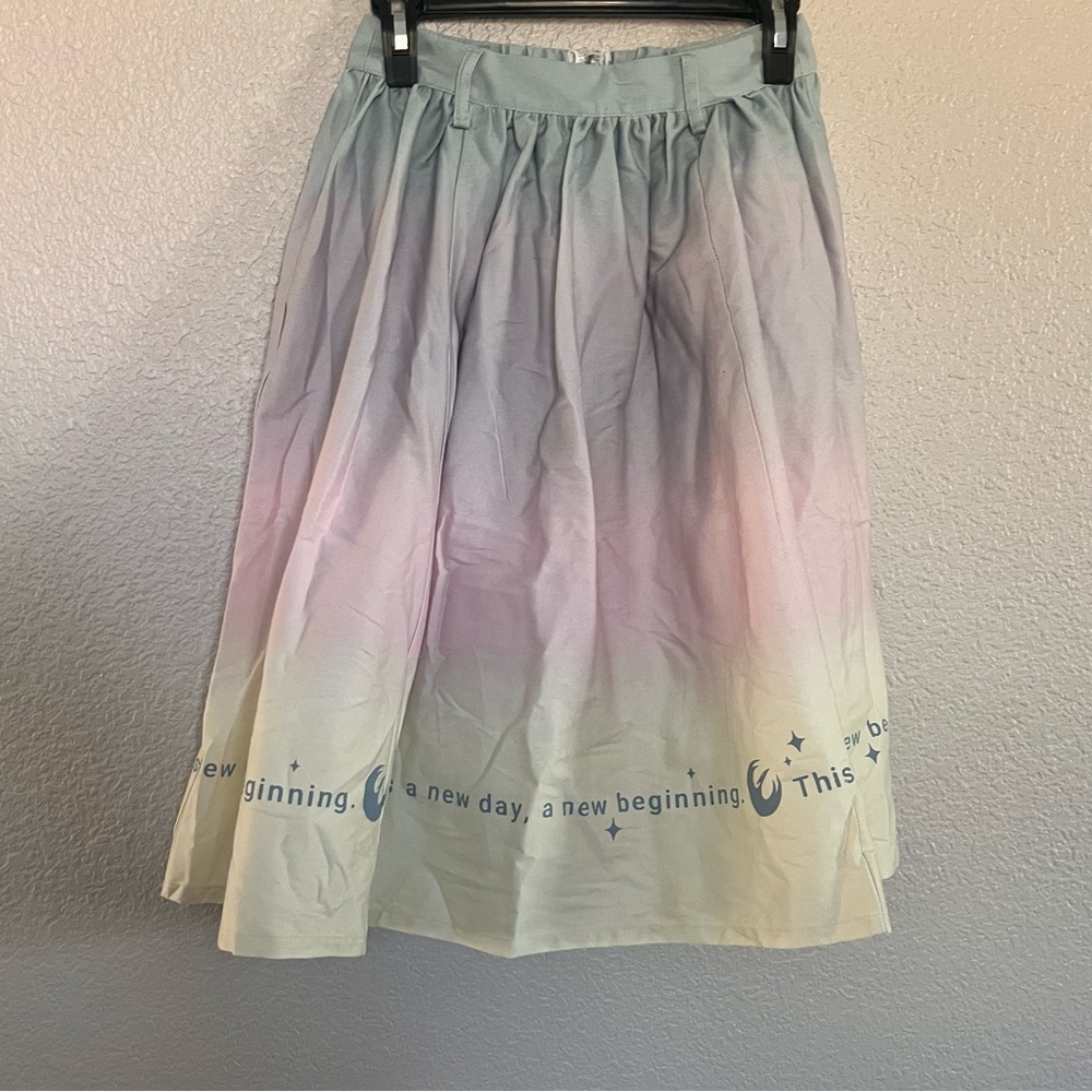 NWT Her Universe Star Wars Rebels Ombre Retro A-Line Skirt size XS w/ pockets
